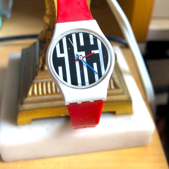 Ladies Swatch Watch Small - Vintage - Picture 1 of 1
